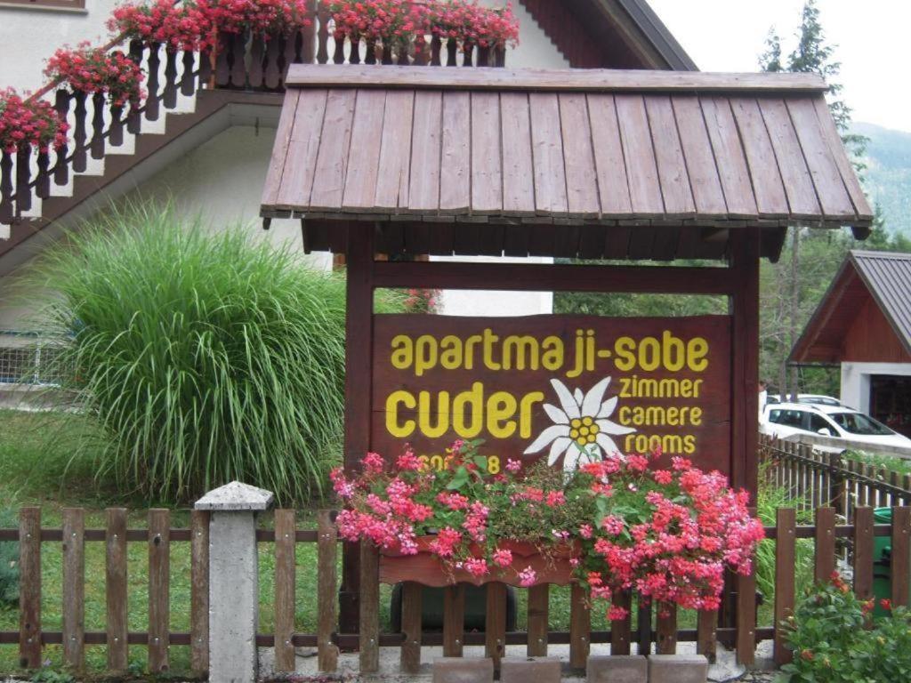 Apartmaji In Sobe Cuder Soča Extérieur photo
