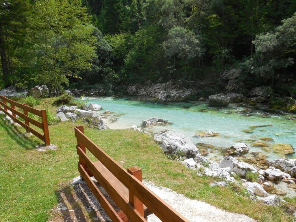 Apartmaji In Sobe Cuder Soča Extérieur photo
